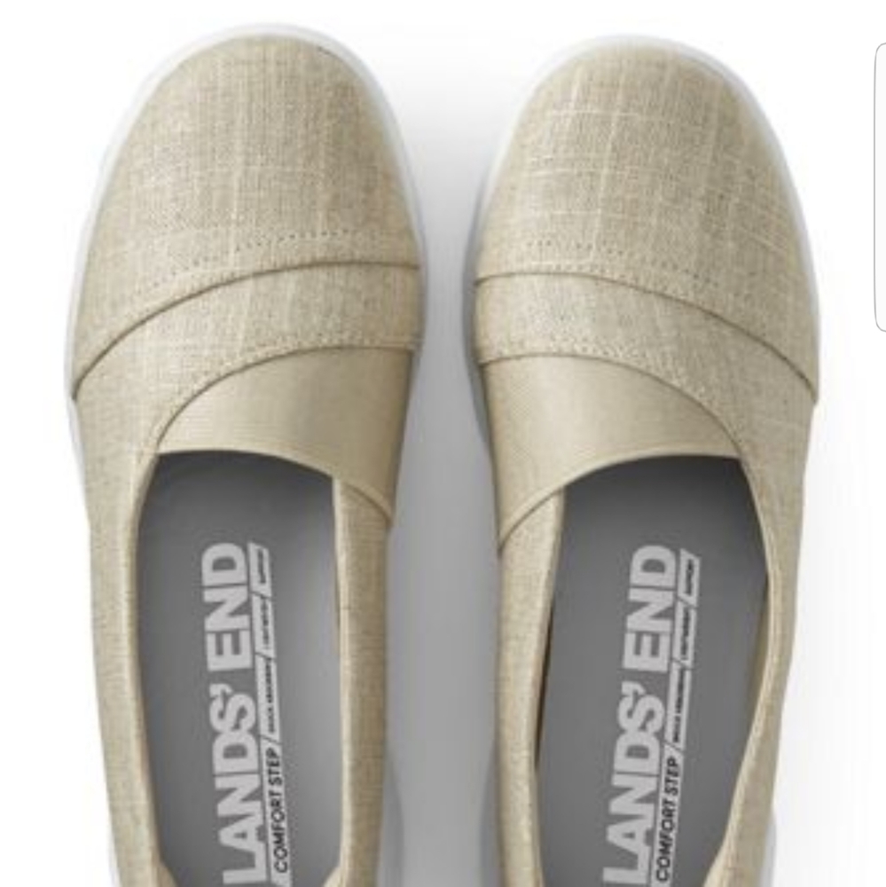 Lands End - Women's Wide Gatas Comfort Slip on
